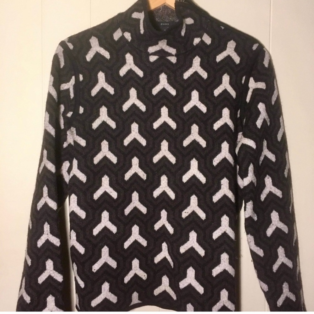 Authentic Gucci mock neck sweater